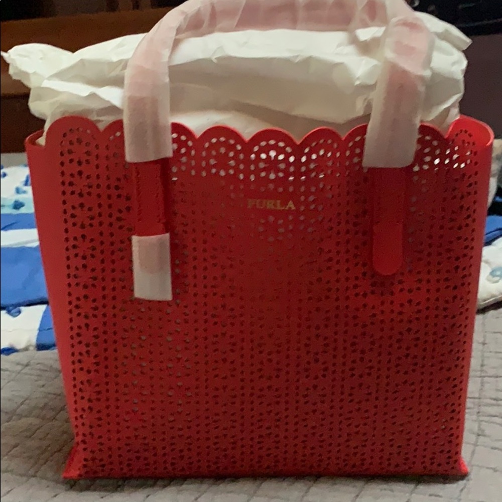 Red FURLA Bag, purse